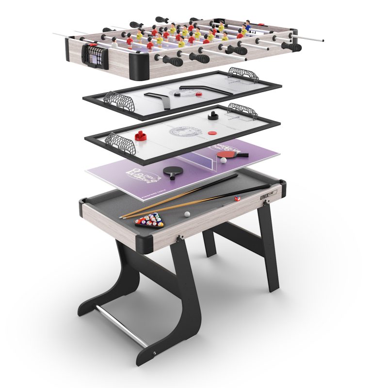 Игровой стол трансформер Unix Line 5 в 1 (108 см)